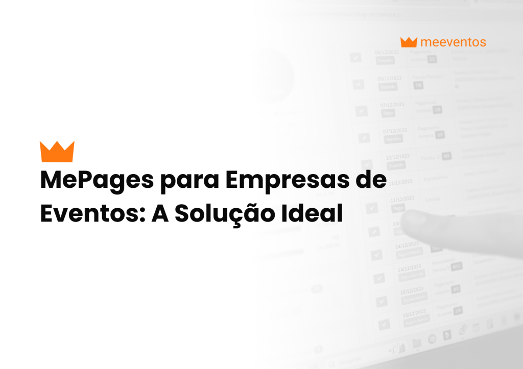 MePage Para Empresas de Evento