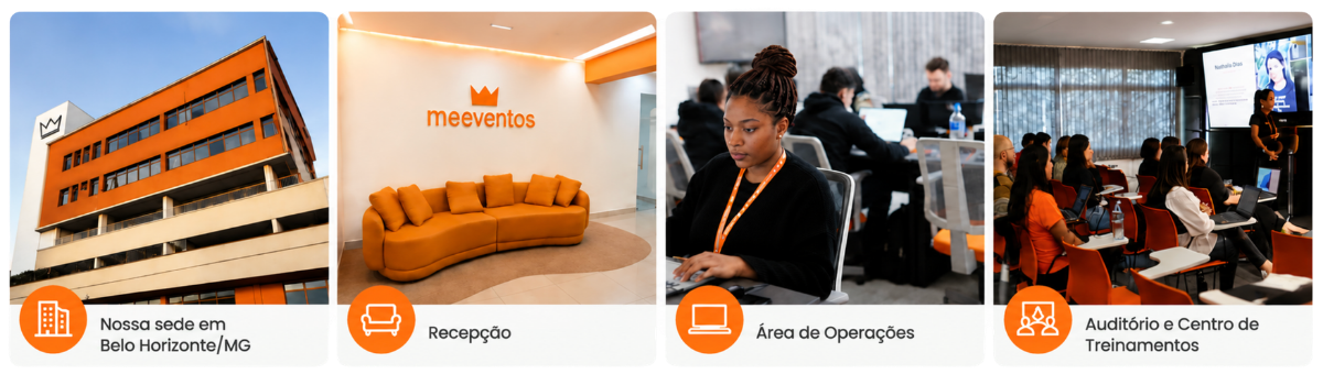 Sede MeEventos em Belo Horizonte